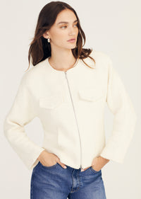 Prewett Zip Front Jacket | Women's Jacket by Derek Lam 10 Crosby