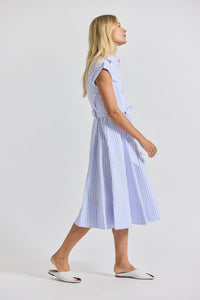 Blue Multi Kayla Dress | Women's Dresses by Derek Lam 10 Crosby