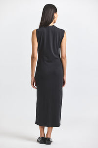 Black Evelise Assymmetric Embellished Twist Dress | Women's Dresses by Derek Lam 10 Crosby