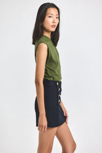 Midnight Reyna Mini Skirt | Women's Skirts by Derek Lam 10 Crosby