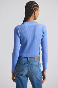 Capri Lonnie Viscose Knit Layered Cardigan | Women's Top by Derek Lam 10 Crosby