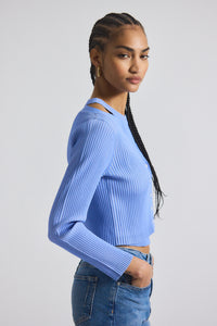 Capri Lonnie Viscose Knit Layered Cardigan | Women's Top by Derek Lam 10 Crosby
